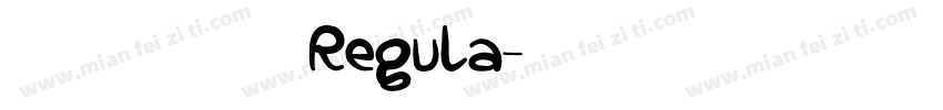 ルイカ教漢 ０９ Regula字体转换